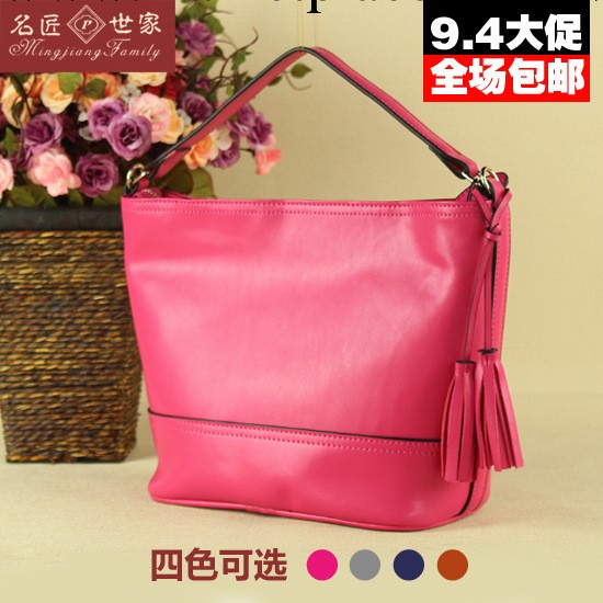 【工廠訂貨】名匠世傢2014真皮女包春夏新款手提斜挎時尚女包0818工廠,批發,進口,代購