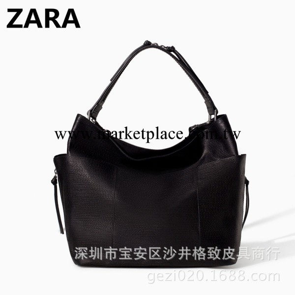 ZARA女包拉鏈飾大手提包 歐美時尚子母包休閒單肩斜挎包工廠,批發,進口,代購