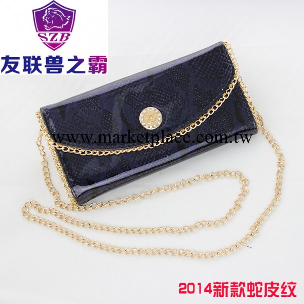2014新款 蛇紋晚宴包 新款PU皮女包 斜跨錢包 時尚手抓包工廠,批發,進口,代購