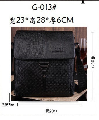 廣州高韻箱包皮具工廠現貨供應全牛皮真皮單肩斜挎商務男士電腦包工廠,批發,進口,代購