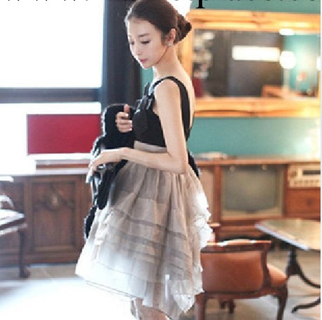 2014夏裝新款連衣裙韓國卓雅正品代購吊帶歐根紗小禮服連衣裙113#工廠,批發,進口,代購