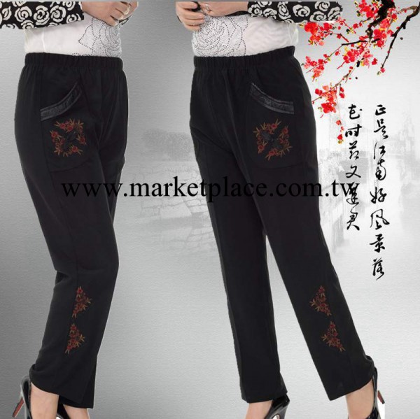 秋裝新品中老年女裝 中老年人服裝 女士褲子 休閒老年褲子工廠,批發,進口,代購