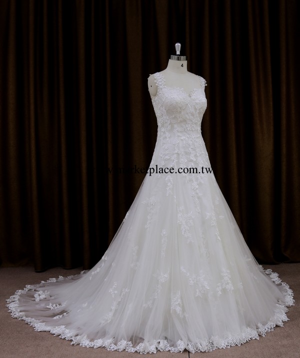 婚紗蘇州婚紗我們出口高檔婚紗2014新款高端法國蕾絲婚紗工廠,批發,進口,代購