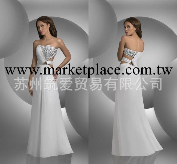 蒙丹雅婚紗 熱銷的抹胸禮服 新娘結婚禮服 晚會禮服 廠傢直銷工廠,批發,進口,代購