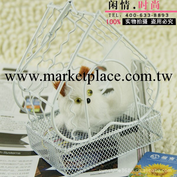 F1521 中號貓 真動物發聲，聲控玩具，鳥窩玩具， 熱銷玩具 寵物工廠,批發,進口,代購