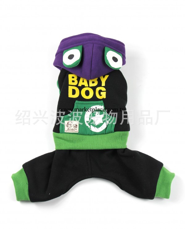 波波BOBO  寵物用品 寵物衣服 狗狗四腳帶帽冬裝 加厚棉衣工廠,批發,進口,代購