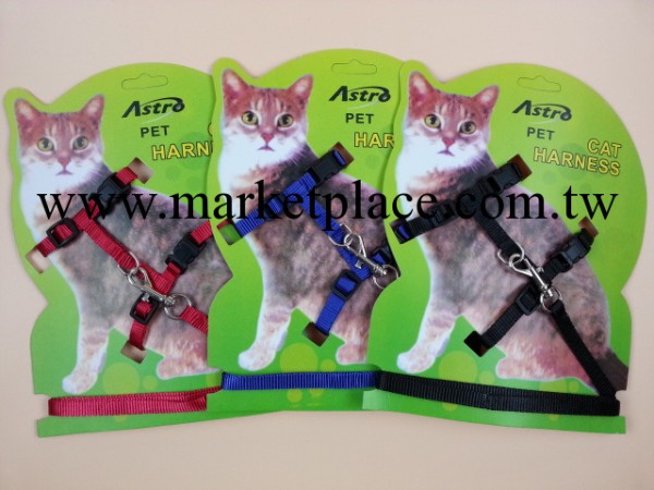 貓繩貓胸背帶小型犬貓專用 遛貓繩 貓帶 貓頸帶工廠,批發,進口,代購