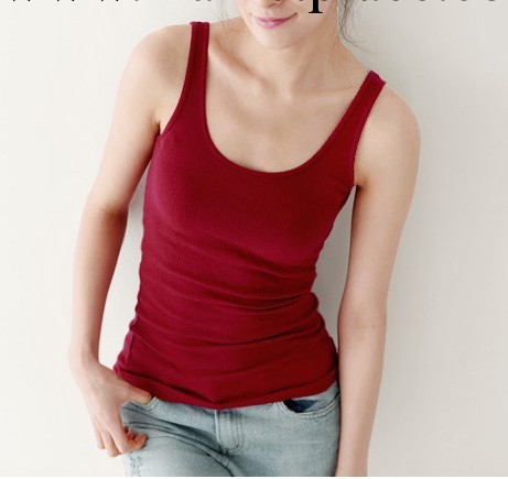 2014韓版新款女裝淘寶爆款純棉 小背心吊帶衫打底衫一件代發批發・進口・工廠・代買・代購