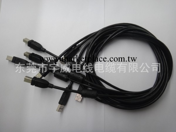 1宇威電線10年專業供應黑色外被2547線材生產通用高輸出USB連接器工廠,批發,進口,代購