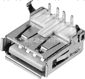 東莞福順電子供應FOSEN    USB-4AR  USB連接器工廠,批發,進口,代購