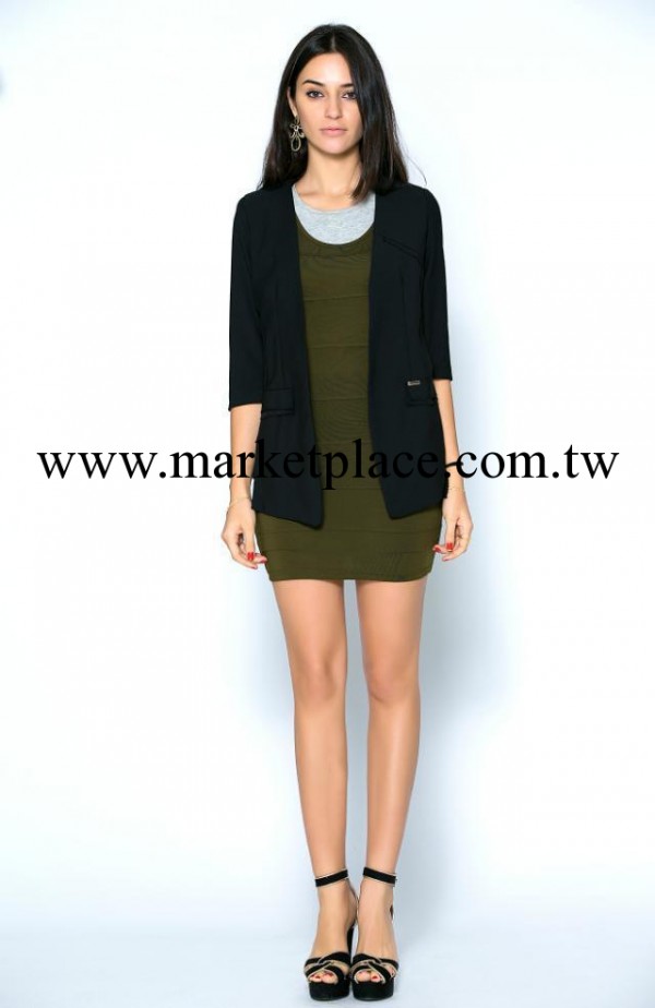 2014歐洲站女裝秋季新品 LY同款糖果色休閒女式百搭小西服工廠,批發,進口,代購