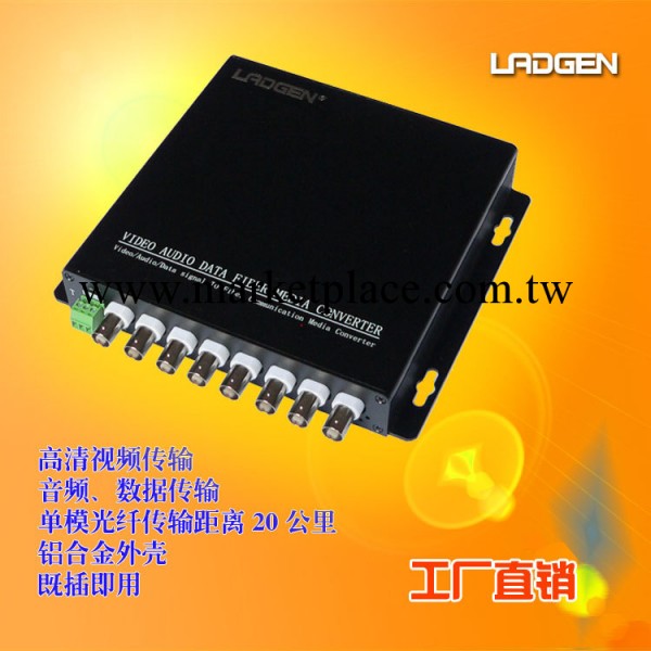 8V1D光傳輸設備視頻光端機支持RS485數據音頻網絡廠傢生產單模批發・進口・工廠・代買・代購