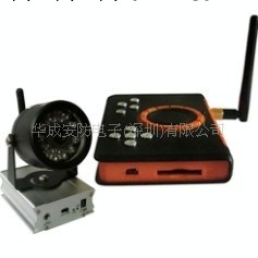 906DE)500mW無線監控攝影頭300-500米CCD紅外+2.4G接收機SD卡錄像工廠,批發,進口,代購