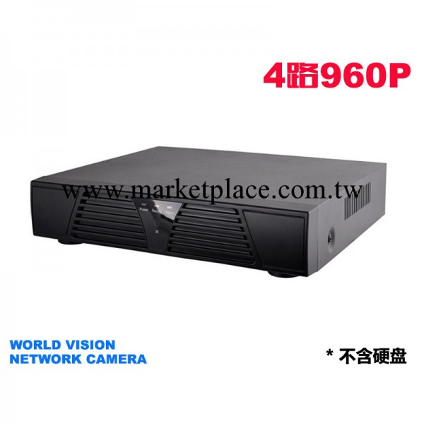 4路960P錄像機NVR 單個硬盤位 P2P遠程訪問免設置錄像機工廠,批發,進口,代購
