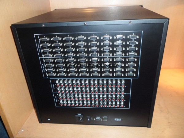 廠傢供應VGA1616視頻矩陣 音視頻矩陣 矩陣切換器工廠,批發,進口,代購
