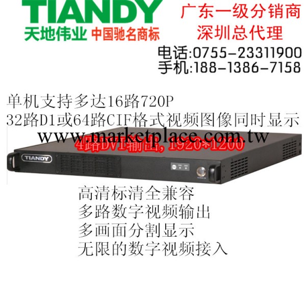 天地偉業TC-88HD104-V2 4路高清網絡矩陣 報價參數性能設置工廠,批發,進口,代購
