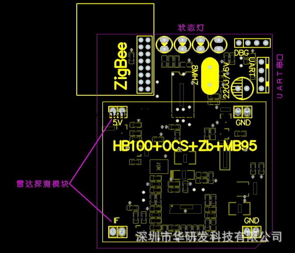 無線車輛探測器 控製遠處燈光及攝影頭提前開啟工廠,批發,進口,代購