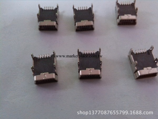 MINI USB 5P/F 插板  mini 插板 迷你5P  USB MINI USB 5P母90度批發・進口・工廠・代買・代購