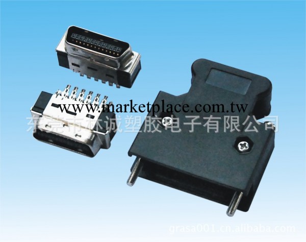 3M 10350-52A0-008 SCSI(HPCN) 50P 公頭焊線塑殼裝配伺服連接器批發・進口・工廠・代買・代購