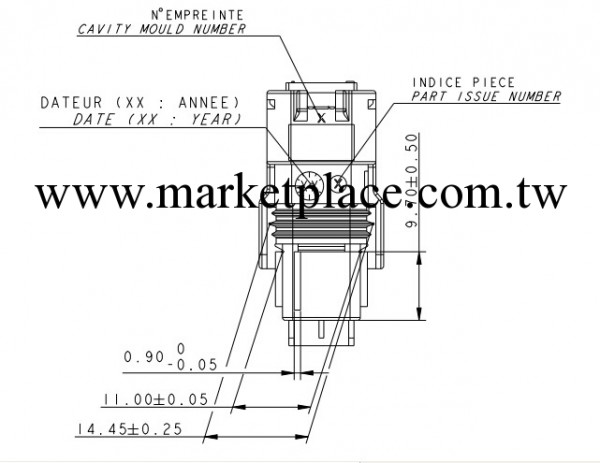 現貨FCI/富加宜211PC022S8049汽車連接器膠殼 2W 1.5mm原裝正品工廠,批發,進口,代購