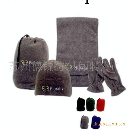 搖粒絨帽子、圍巾、手套，冬季四件套工廠,批發,進口,代購