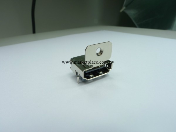 Freeport HDMI Connector/連接器 19P母座 三排DIP Type 帶鎖片批發・進口・工廠・代買・代購