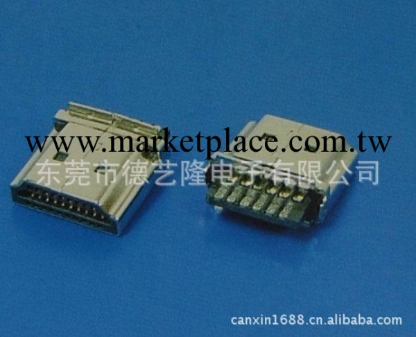 東莞廠傢供應HDMI連接器 HDMI 19PM半截式  連接器 hdmi 電連接器批發・進口・工廠・代買・代購