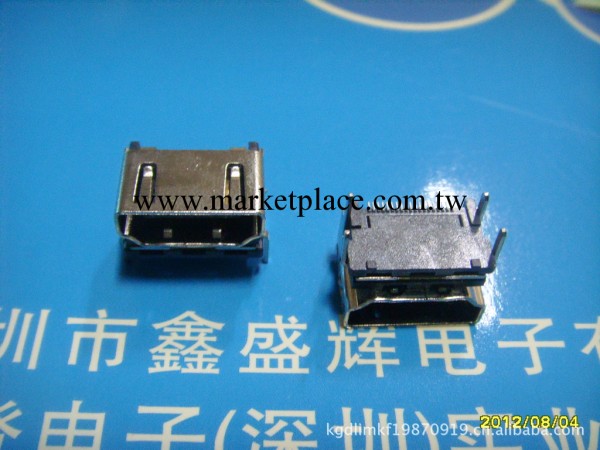 HDMI 19P/F SMT加高型工廠,批發,進口,代購
