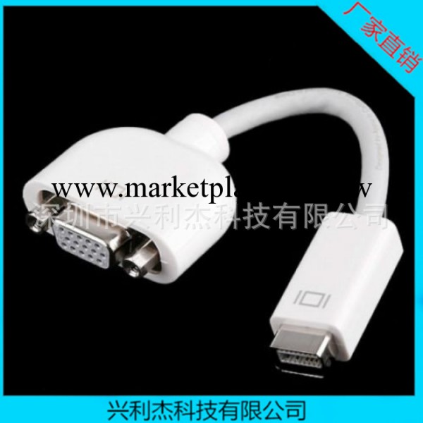 迷你DVI轉VGA mini DVI轉VGA連接器 Macbook Mini DVI to VGA批發・進口・工廠・代買・代購