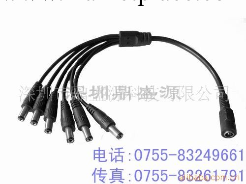 供應一轉六DC電源線，電源分配線工廠,批發,進口,代購