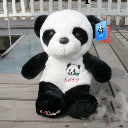 智能語音對話熊貓公仔 會說話的佈娃娃 毛絨玩具兒童寶寶生日禮物工廠,批發,進口,代購