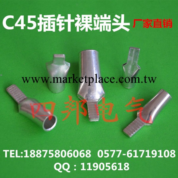 供應C45-50銅管壓接端頭 鴨嘴鼻 C45插針工廠,批發,進口,代購
