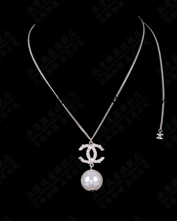 2013新款專櫃熱賣 奢華小香大小米珠CC吊珍珠款項鏈耳環 原版金色批發・進口・工廠・代買・代購