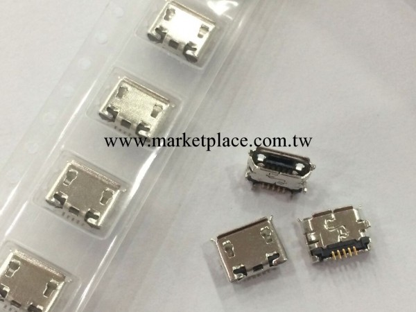 MicroUSB插座 MK5P 麥克5P MINIUSB Micro USB 母座 4腳牛角直插批發・進口・工廠・代買・代購