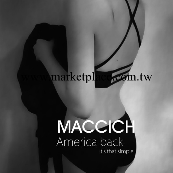 外貿原單新款 女 MACCICH3D精油SPA聚攏透氣美背胸罩批發・進口・工廠・代買・代購