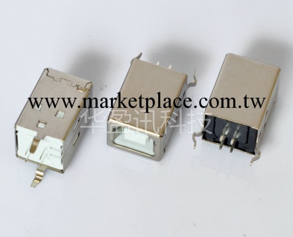 USB B/F 4P DIP 180度工廠,批發,進口,代購
