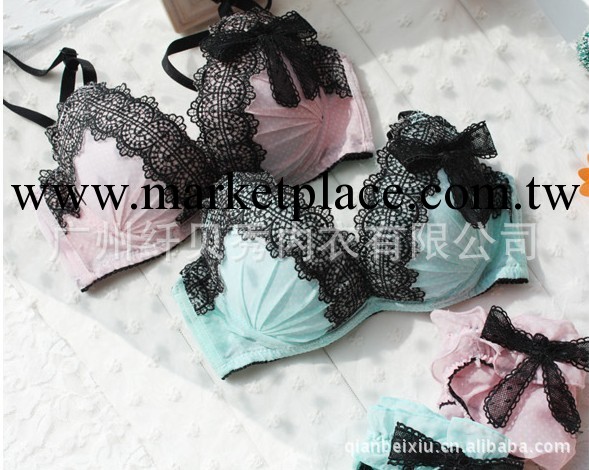 特價促銷8015#日韓胸罩套裝 兩排扣可愛少女聚攏內衣工廠,批發,進口,代購
