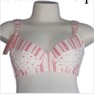 新款波點印花軟鋼圈純棉哺乳胸罩 孕婦內衣 孕婦喂奶胸罩 9088工廠,批發,進口,代購