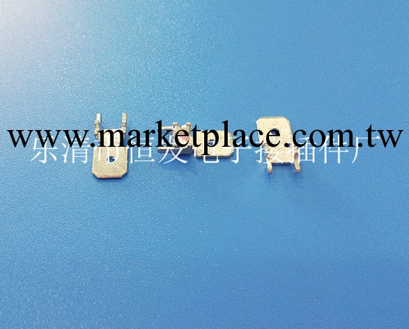 供應線路板6.3立腳插片 黃銅鍍錫DJ6111-6.3/4.8工廠,批發,進口,代購
