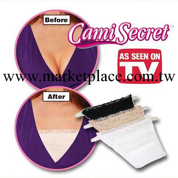 cami secret正品遮胸衣 蕾絲花邊防走光抹胸 胸擋佈裹胸工廠,批發,進口,代購