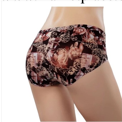 外貿原單 女士印花系列一片式提臀性感冰絲無痕內褲 K0603#批發・進口・工廠・代買・代購