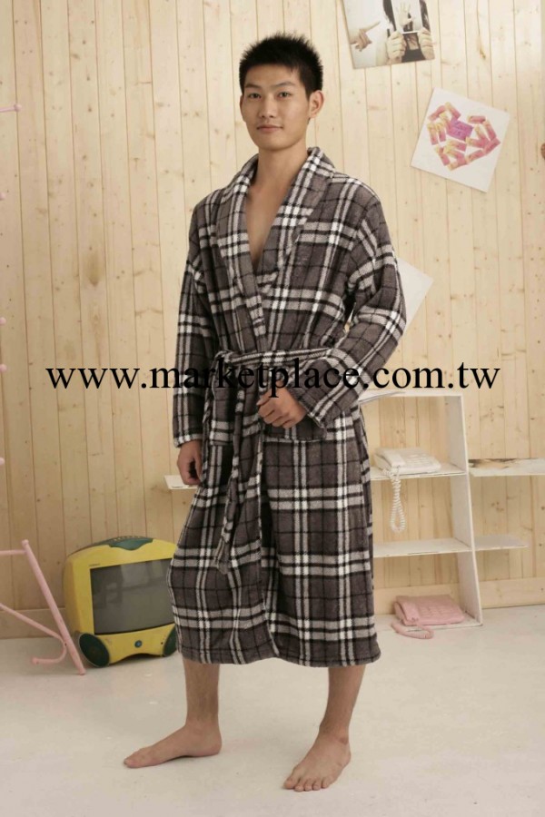 賽拉珊瑚絨 特價男式睡袍 浴袍廠傢直批 款號9934工廠,批發,進口,代購