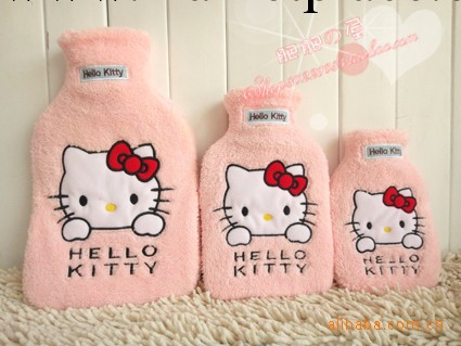 日本Sanrio Hello Kitty凱蒂貓 粉色小號熱水袋|500毫升批發・進口・工廠・代買・代購