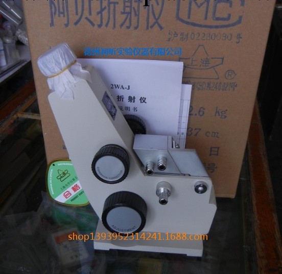 上海光學正品 2WAJ單目 阿貝折射儀 阿貝折光儀 折射率儀包郵工廠,批發,進口,代購