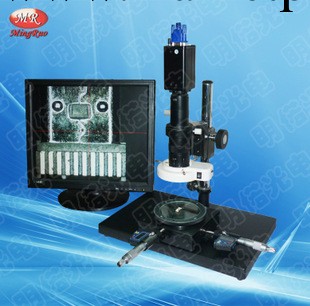 經濟型測量顯微鏡 CCD檢測工具顯微鏡 視頻顯微鏡+測量移動平臺工廠,批發,進口,代購