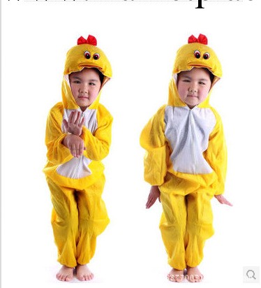 六一兒童節動物演出服裝 表演服飾 連身衣可愛裝扮 小黃鴨服裝工廠,批發,進口,代購