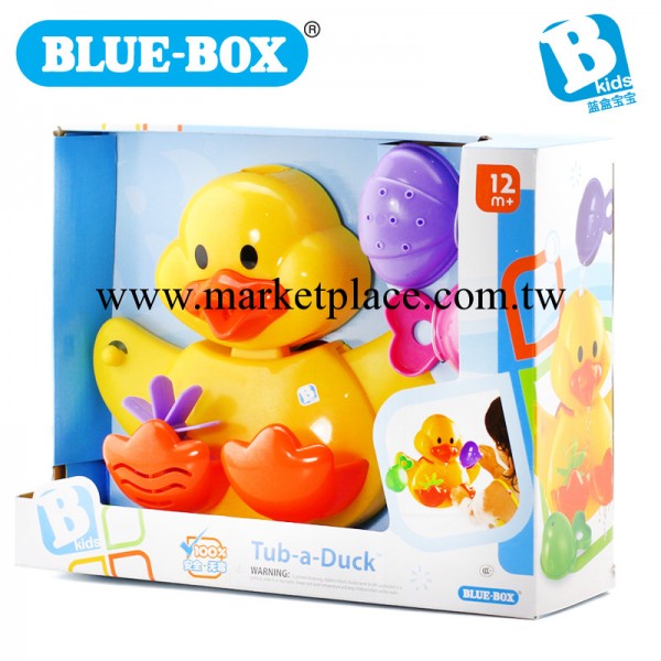 BlueBox藍盒 嬰兒洗澡小黃鴨 快活戲水小鴨078527 寶寶玩水玩具工廠,批發,進口,代購