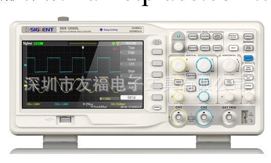 鼎陽SDS1102DL數字示波器 七寸大屏 100MHZ工廠,批發,進口,代購