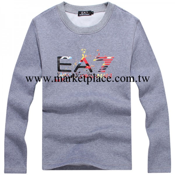 2014EA7 man hoodies 男士秋季抓絨圓領長袖衛衣工廠,批發,進口,代購