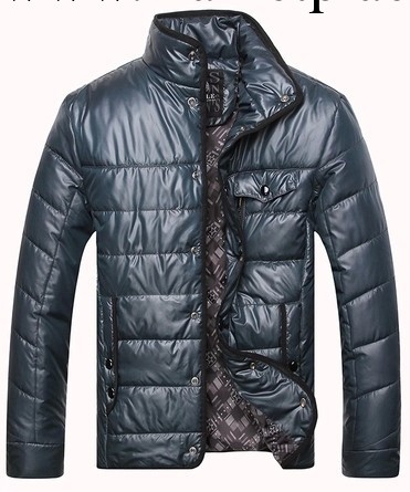2014冬裝休閒男士棉衣修身立領冬季外套棉服男正品工廠,批發,進口,代購